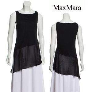MaxMara Scoop Neck Sleeveless Tunic